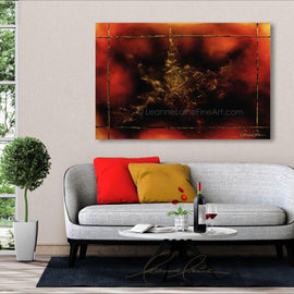 Birth of a Star wine art from Leanne Laine Fine Art