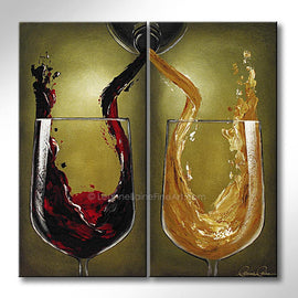 Drops of Tuscany wine art from Leanne Laine Fine Art