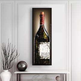 One Fine Wine (customizable) wine art from Leanne Laine Fine Art