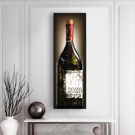 One Fine Wine (customizable) wine art from Leanne Laine Fine Art