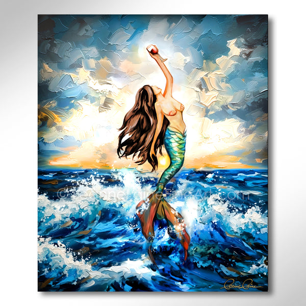 Mermaids Merlot - Brunette