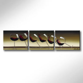 Last One Standing - Brown Motif wine art from Leanne Laine Fine Art