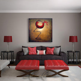 Red Red Wine wine art from Leanne Laine Fine Art