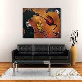 Into The Groove wine art from Leanne Laine Fine Art
