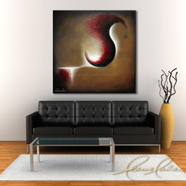 Perseverence wine art from Leanne Laine Fine Art