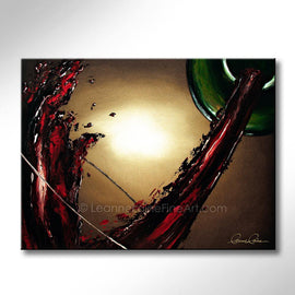 Nebbiolo Flow wine art from Leanne Laine Fine Art