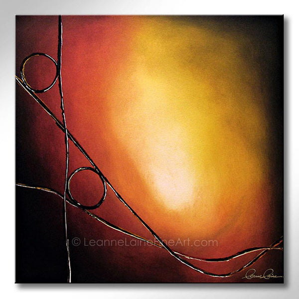 Wired wine art from Leanne Laine Fine Art