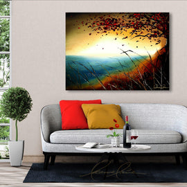 Searching For A New Normal (Horizontal) wine art from Leanne Laine Fine Art