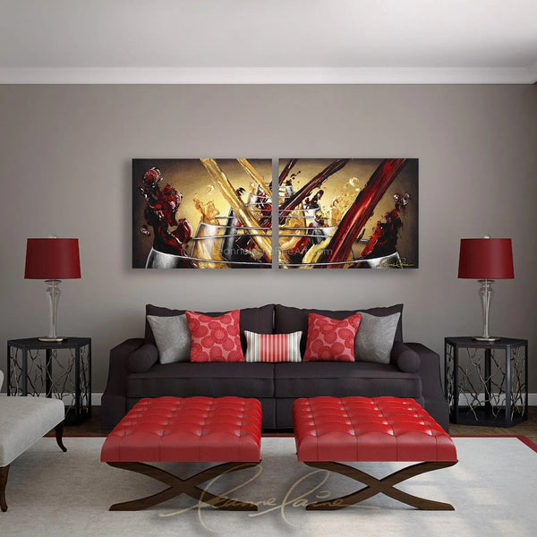 Sommelier's Recital | Wine Pouring Art Leanne Laine Fine Art