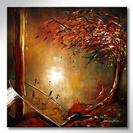Autumn Blend - Square Edition wine art from Leanne Laine Fine Art
