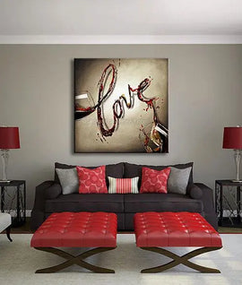 LoVin wine art from Leanne Laine Fine Art