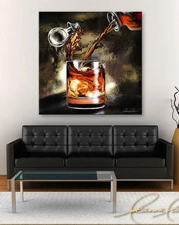 Whisk Me Away wine art from Leanne Laine Fine Art