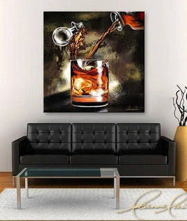 Whisk Me Away wine art from Leanne Laine Fine Art