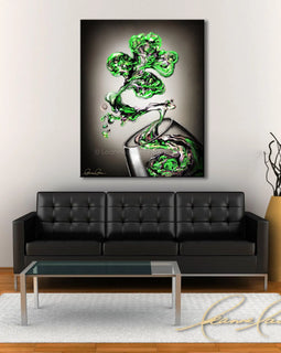 Irish For Wine wine art from Leanne Laine Fine Art